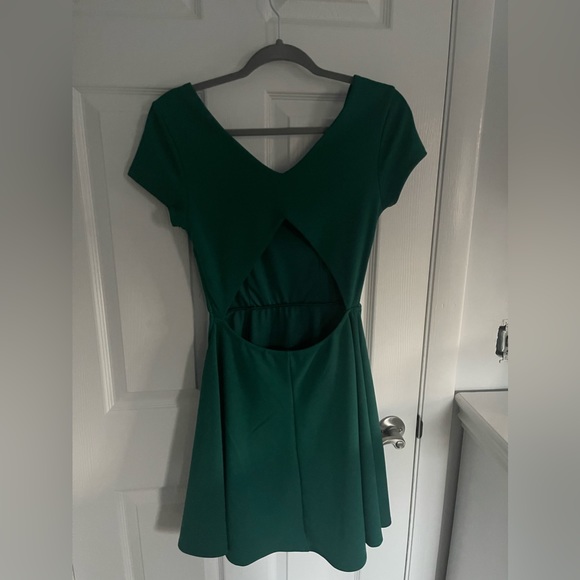 Dresses Emerald Green Mini Dress Poshmark